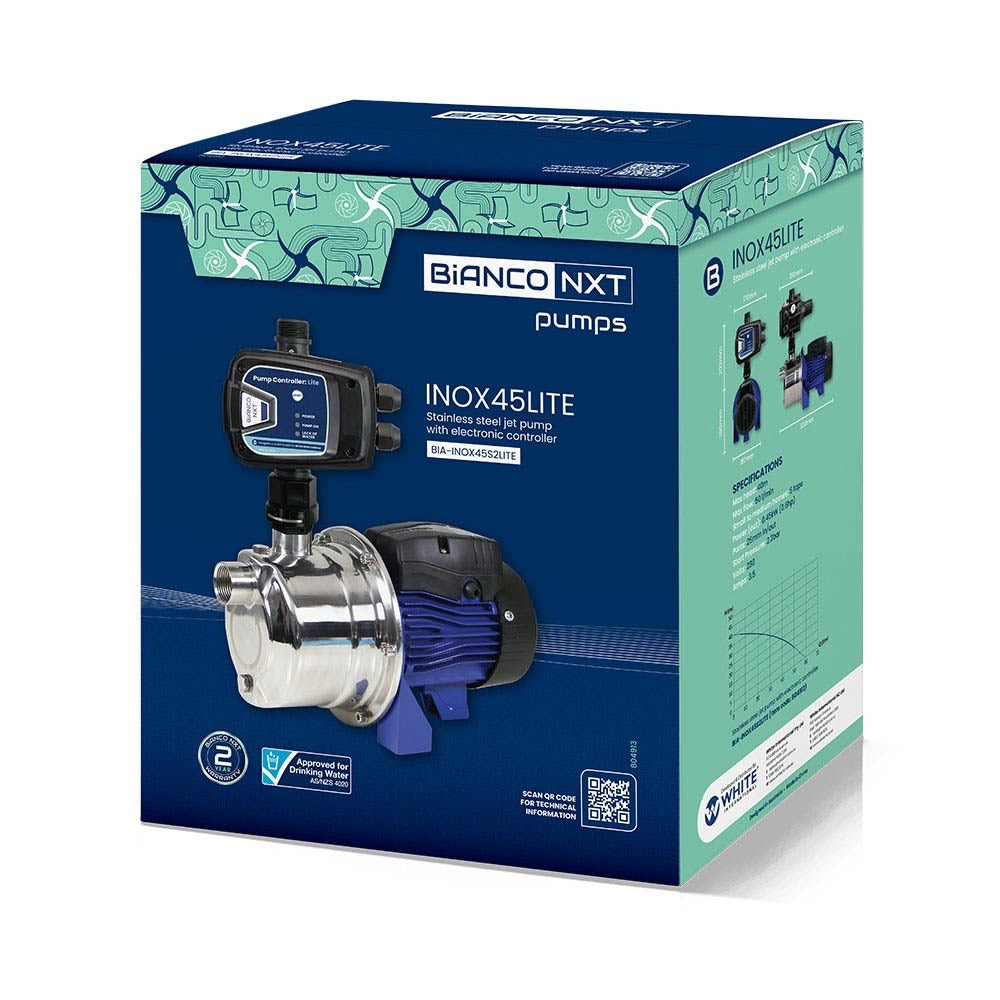 Bianco BIA-INOX45LITE Domestic and Garden Pump
