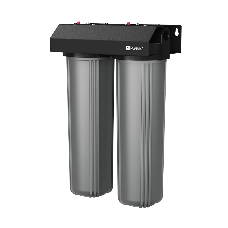Puretec EM2-100 Ecotrol Multi-point Dual System - 20inch, 5 micron, 100 lpm